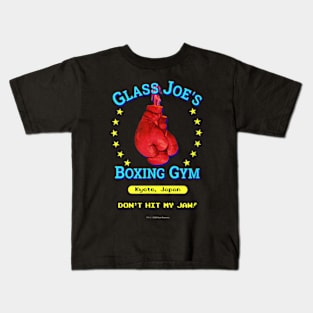 Glass Joe's Boxing Gym Funny Nerdy Vintage Video Kids T-Shirt